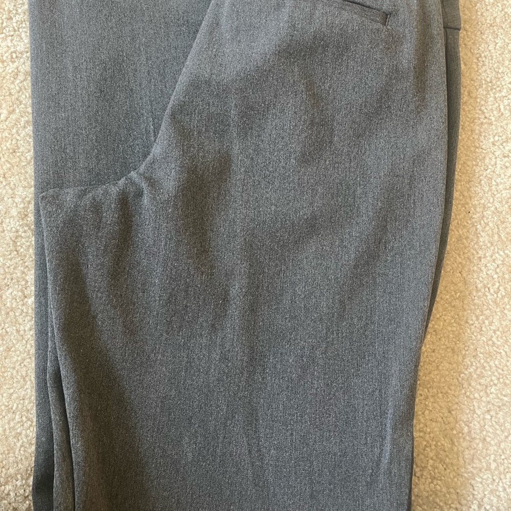 Three Talbots pants Size 12 for one price. Two grey slacks and one black plaid. - Picture 6 of 9
